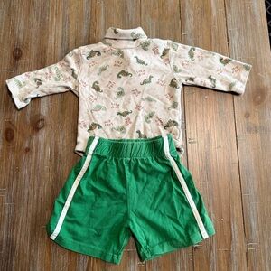 ✨2/$6✨ Baby boy onesie and shorts set